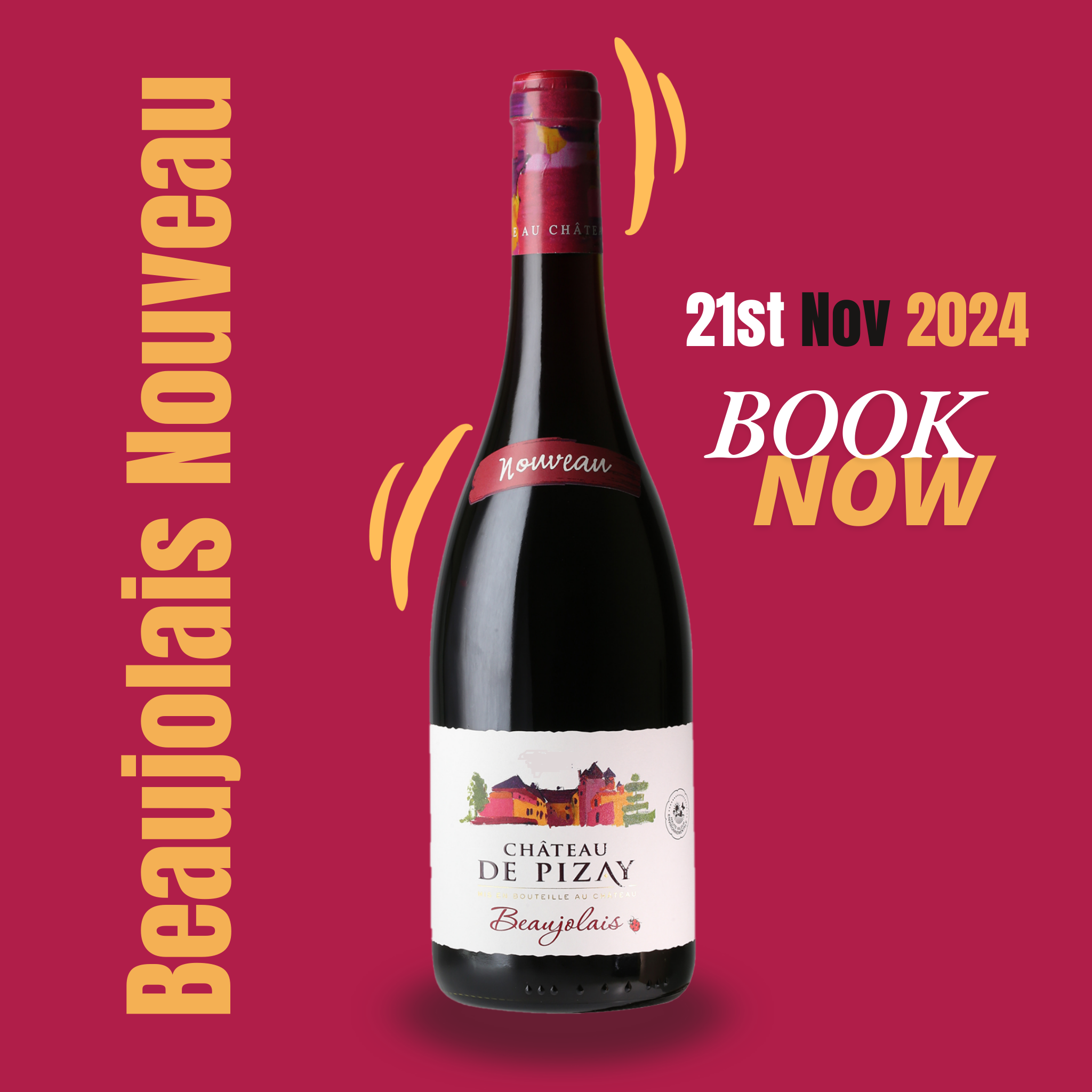 Celebrate Beaujolais Nouveau Day at Newcastle CAVAVIN