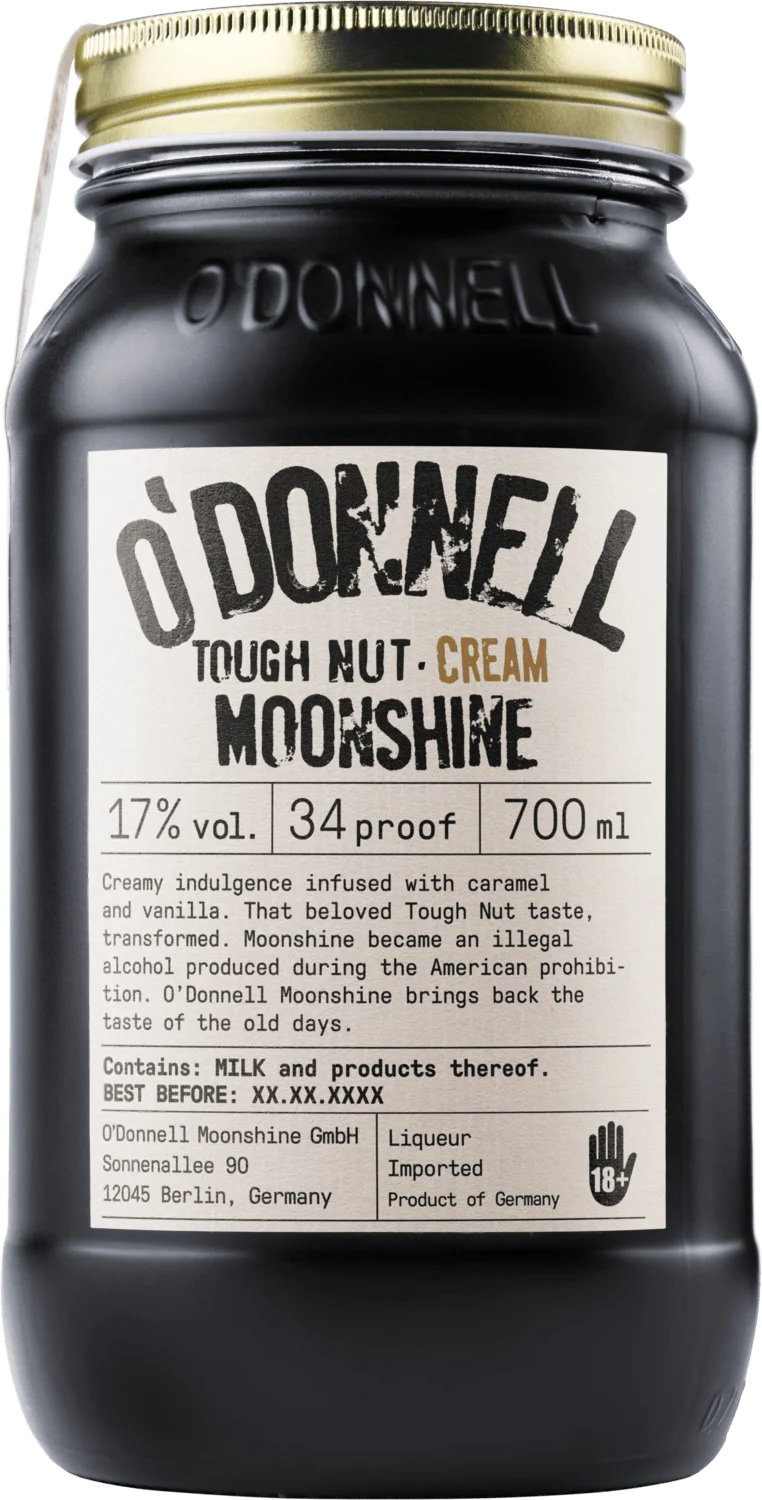 O'Donnell Moonshine Tough Nut Cream Liqueur 70cl