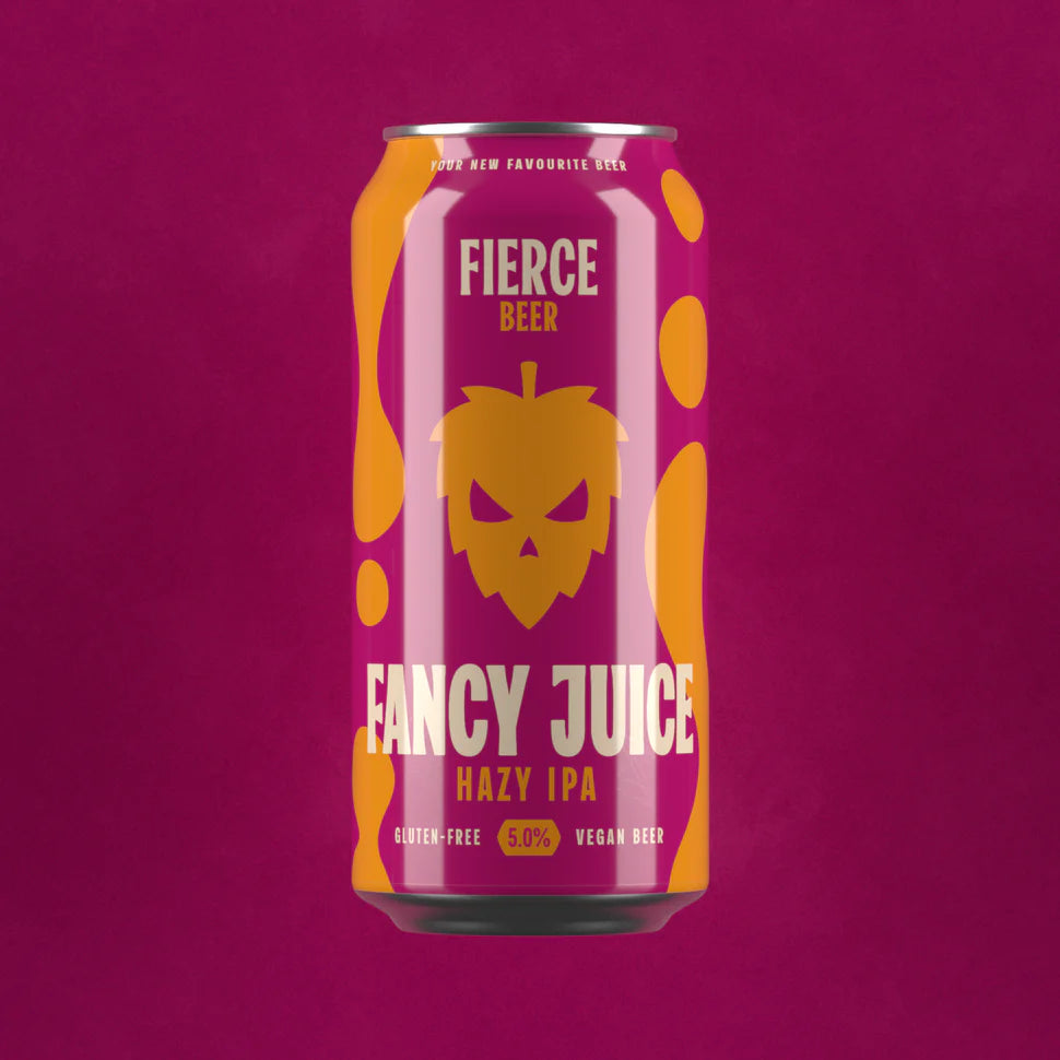 Fierce Beer Fancy Juice Hazy IPA, 400ml