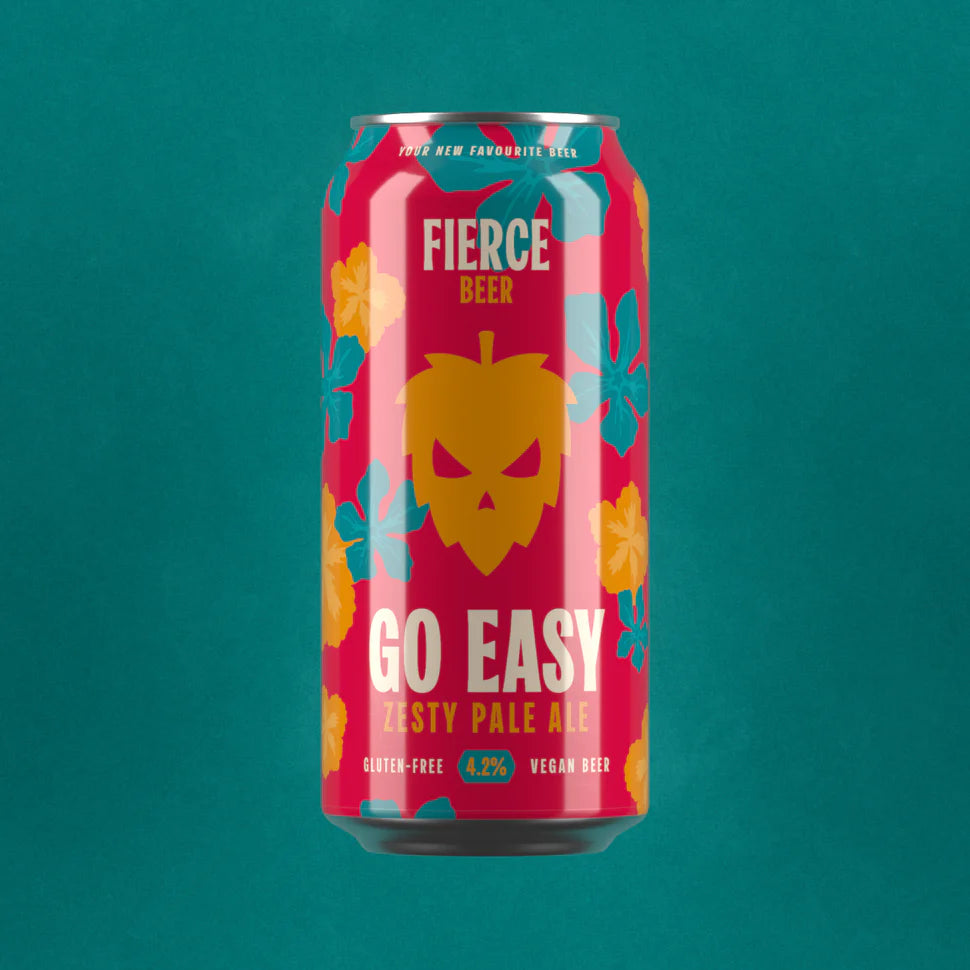 Fierce Beer Go Easy Zesty Pale Ale, 400ml